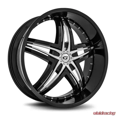 Diablo Blitz Wheel 24x10 6x127 35 78.1 Gloss Black - G1-24161273578LB